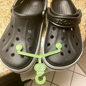 Brand New Crocs Women Size 6 Blk/White